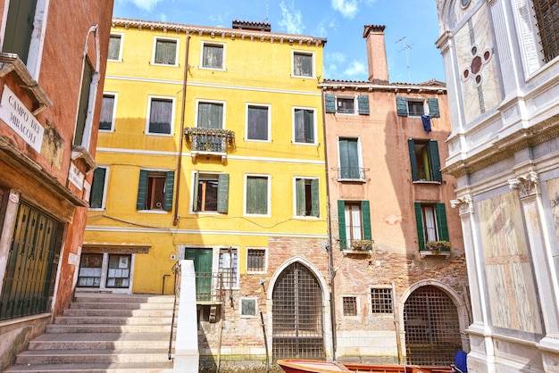 Venise anciennes rues pittoresques