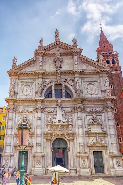 Venise Italie 12 MAI 2017 La Chiesa di San Moise ou San Moise Profeta est une église catholique romaine de style baroque à Venise Italie du nord