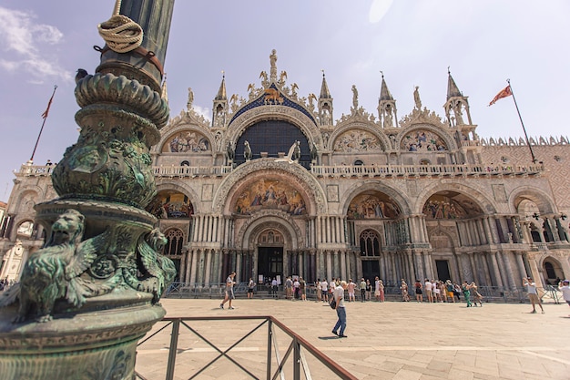 VENISE, ITALIE 2 JUILLET 2020 : Cathédrale Saint-Marc à Venise