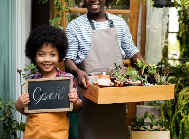 Photo vente au détail magasin vente commerce ouvert