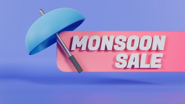 vente de la saison de la mousson 3d