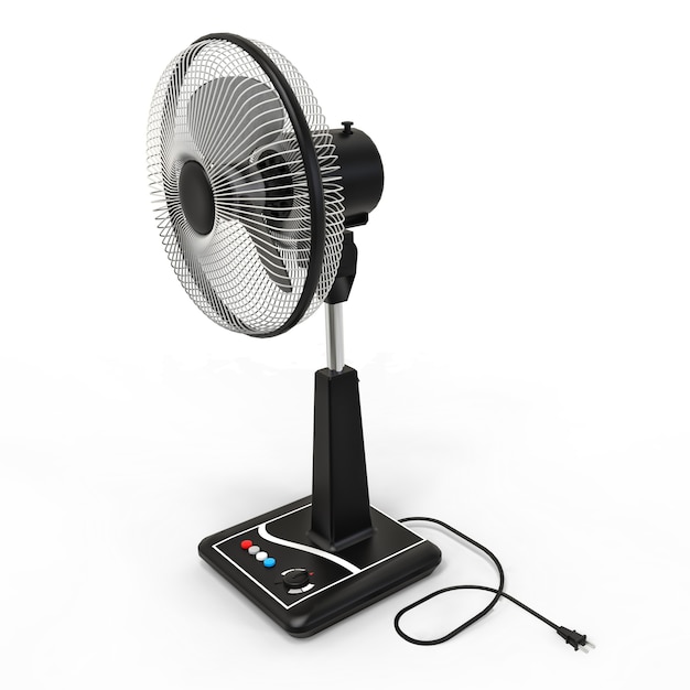 Photo ventilateur électrique noir