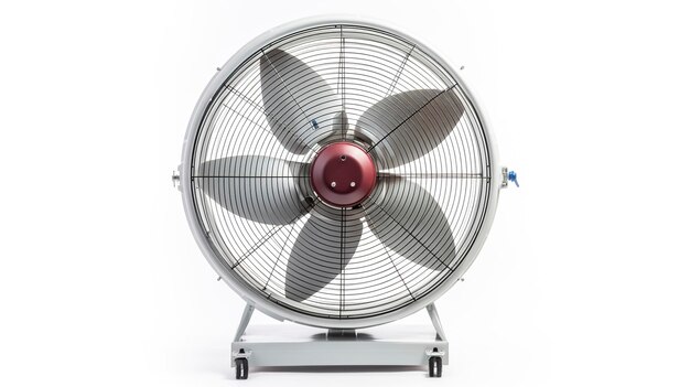 Ventilateur de refroidissement avec fond blanc