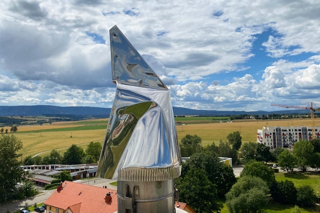 Ventilation sur le toit de la maison Capteur de direction du vent