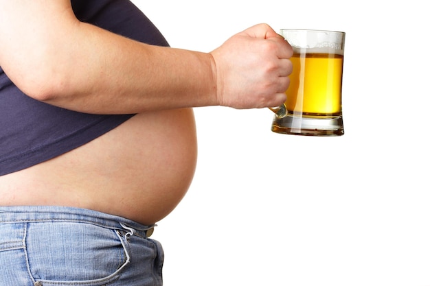 Ventre et bière