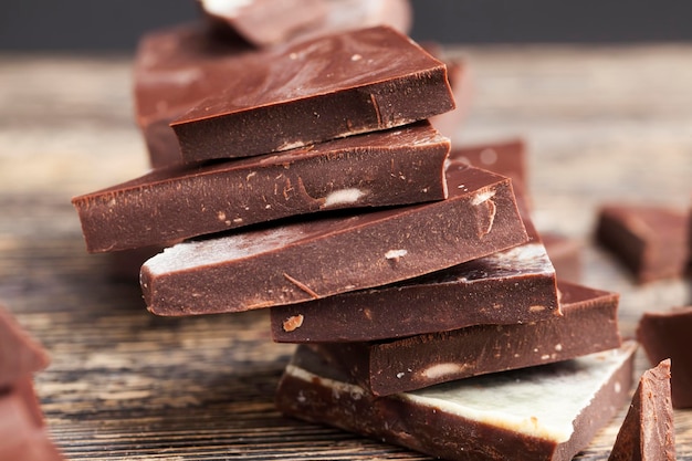 Véritable chocolat au lait au lait en poudre