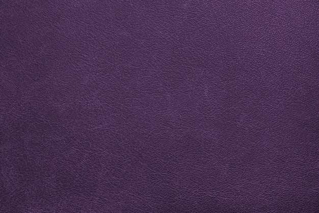 Véritable fond de texture en cuir violet artificiel naturel