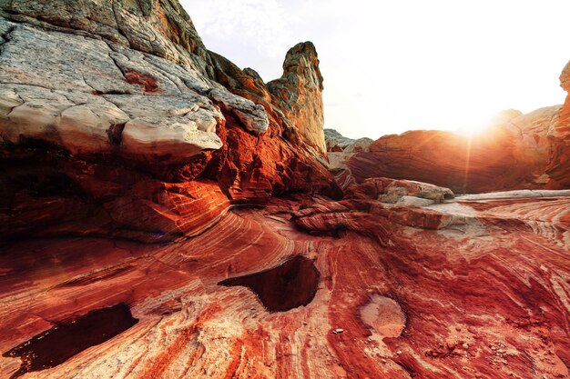 Vermilion Cliffs National Monument Paysages au lever du soleil