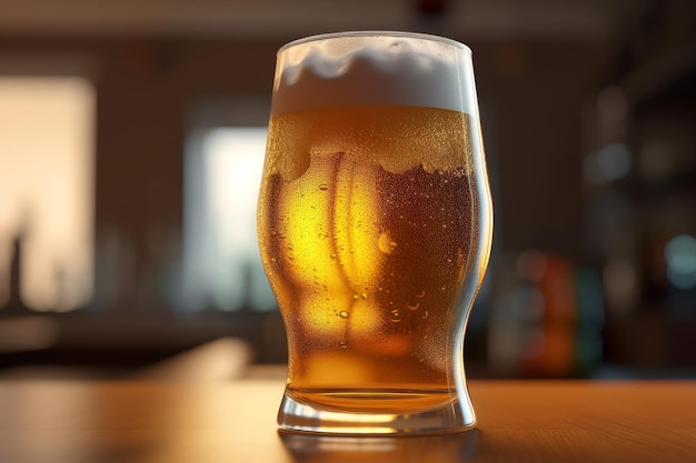 Verre de bière Générer Ai