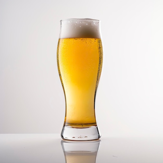 un verre de bière