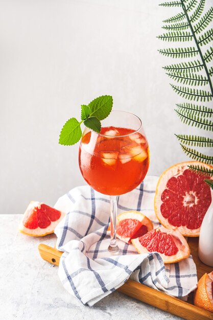 verre de cocktail Aperol