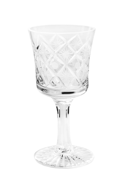 verre coupé isolé