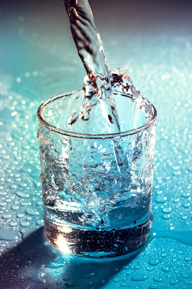 Photo verre d'eau