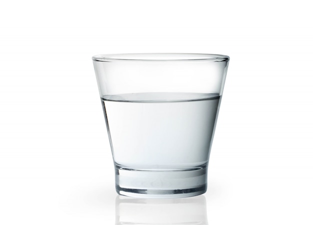 Verre avec de l'eau