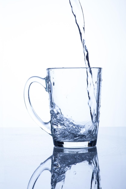 Photo verre d'eau