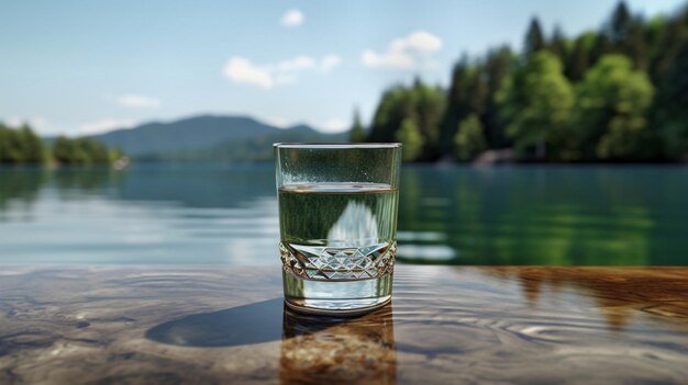 Un verre d&#39;eau