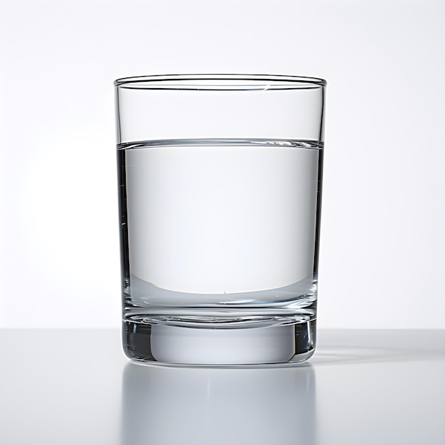 Un verre d'eau.