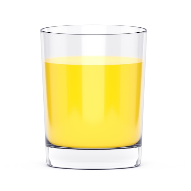 Photo verre de jus d'orange