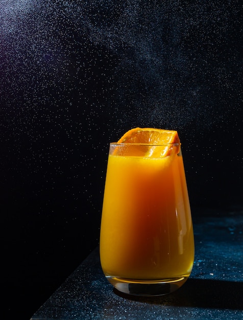 verre de jus d'orange