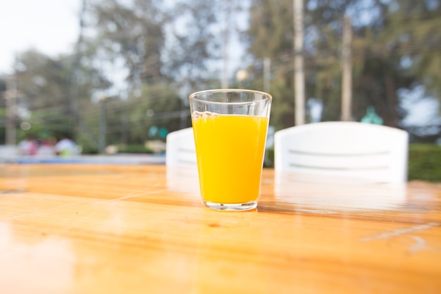 verre de jus d&#39;orange