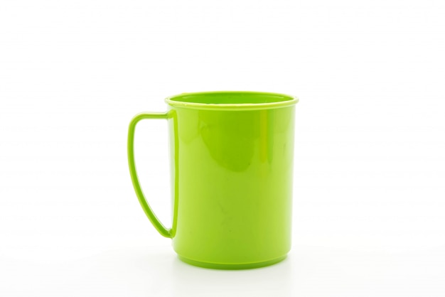 verre plastique vert