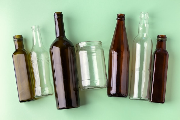 Verre recyclé ou verre recyclable