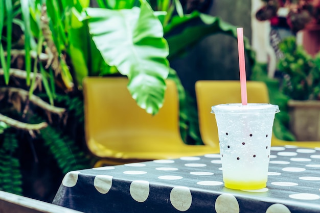 verre de soda au citron