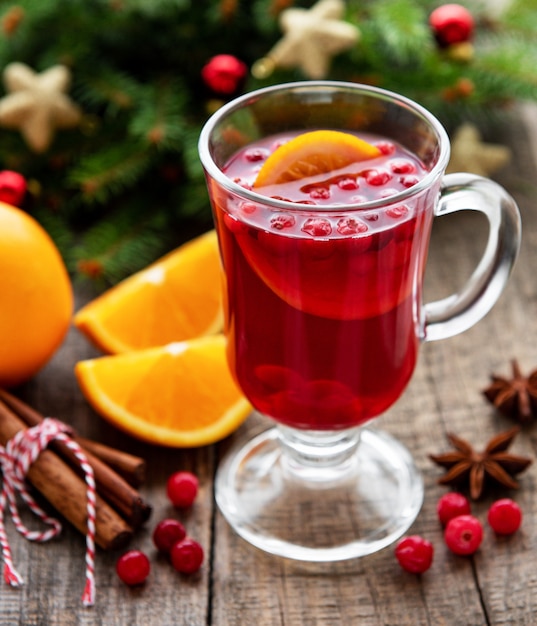 Verre de vin chaud