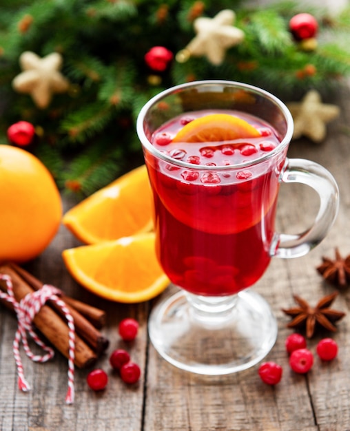 Verre de vin chaud