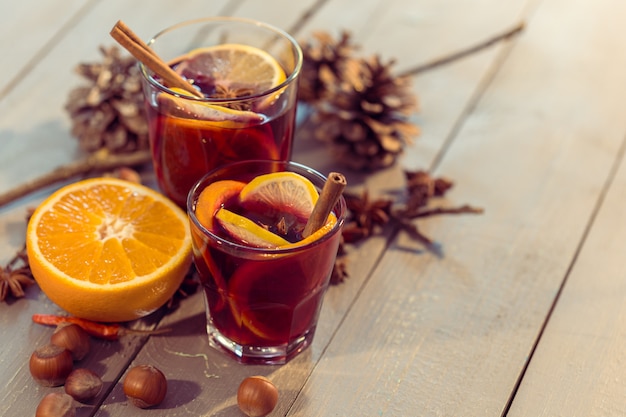 Verre de vin chaud