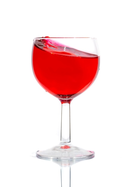 Le Verre à vin rouge