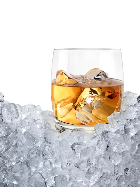 Verre de whisky ice cubea Boissons pour divertir lors de fêtes