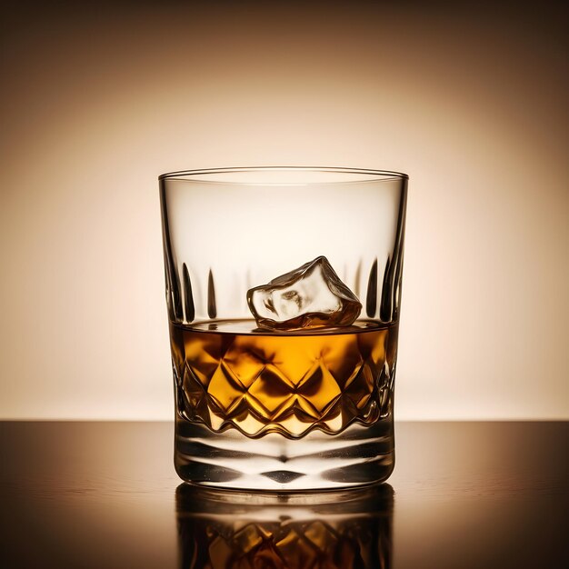 Un verre de whisky.