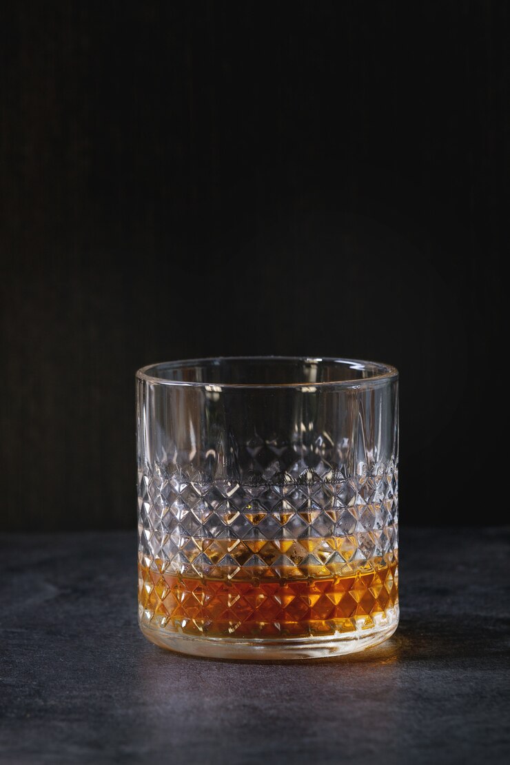 Photo un verre de whisky.