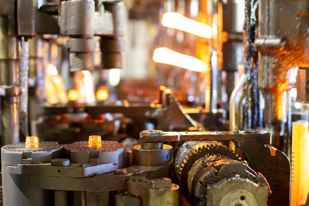 Verrerie Industrie du verre Convoyeur machine pour la fabrication de bouteilles en verre