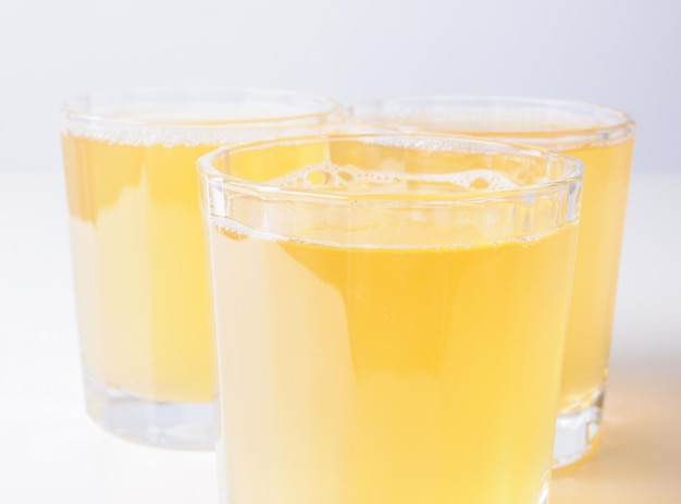 Verres à jus d'ananas