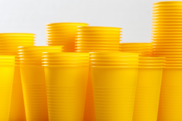 Verres en plastique jetables