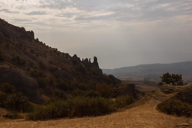 Versant montagneux du massif du Demerdzhi