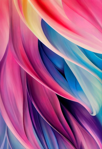 VERTICAL ABSTRACT WAVE BACKGROUND AVEC DES COULEURS PASTEL