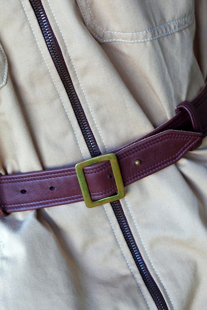 Photo veste et ceinture