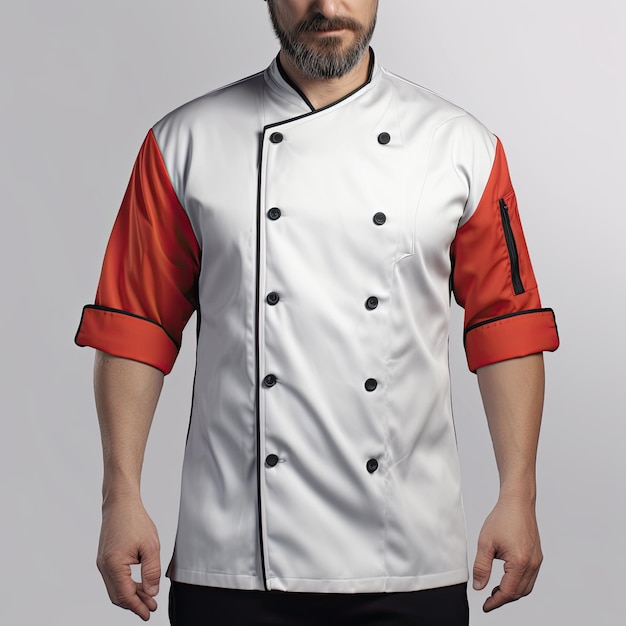 veste de chef maquette uniforme de chef veste de chef