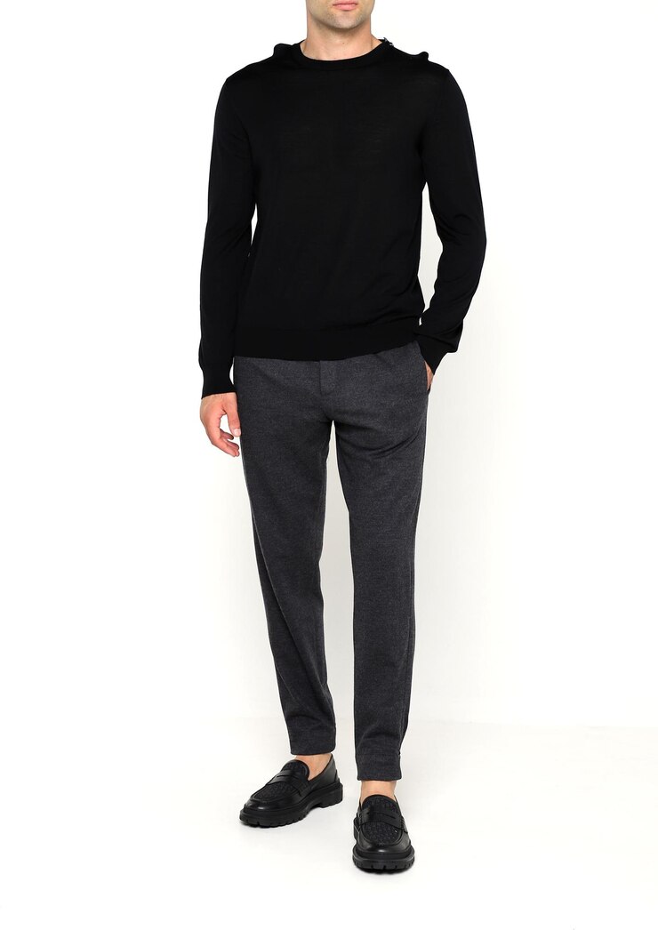 Photo veste homme noir