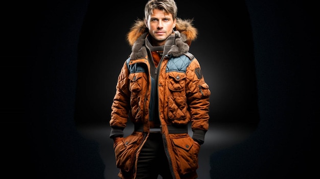 Veste moderne pour hommes pour la mode hivernale