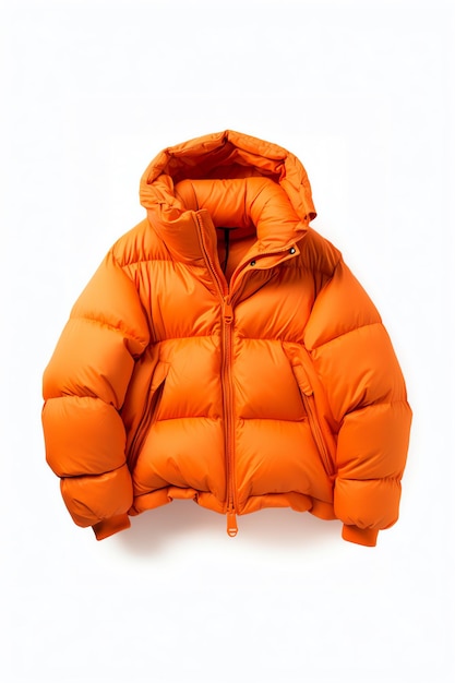 une veste de souffle orange