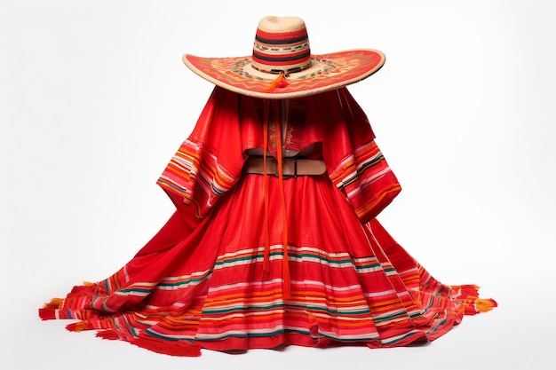 Vêtement de danse Jarabe Tapatio mexicain