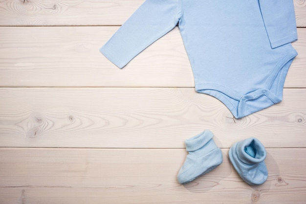 Vêtements bébé bleus