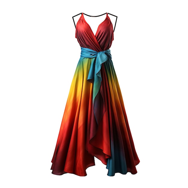 Photo vêtements colorés de type gara de sierra leone matériau tiedye tissu vêtements traditionnels mode