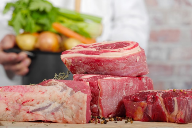 Viande de boeuf au pot-au-feu