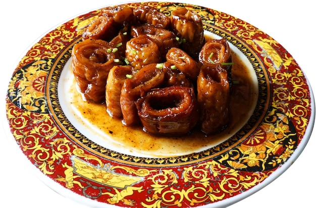 Une viande d'intestin de nourriture chinoise