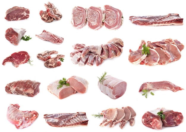 viande de porc en studio